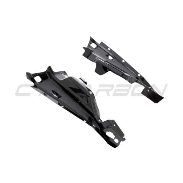AUDI R8 COUPE 2015-2024 CARBON FIBRE ENGINE BAY TRIM - Image 2