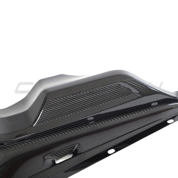 AUDI R8 COUPE 2015-2024 CARBON FIBRE ENGINE BAY TRIM - Image 5