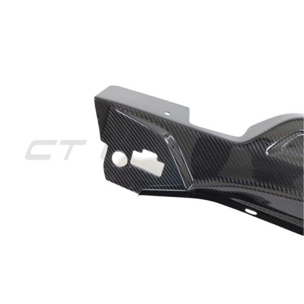 AUDI R8 COUPE 2015-2024 CARBON FIBRE ENGINE BAY TRIM - Image 7