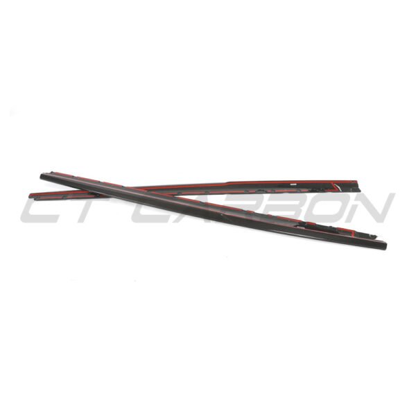 AUDI R8 V10 GEN 2.5 CARBON FIBRE SIDE SKIRTS - CT DESIGN - Image 3