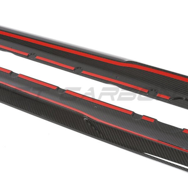 AUDI R8 V10 GEN 2.5 CARBON FIBRE SIDE SKIRTS - CT DESIGN - Image 4