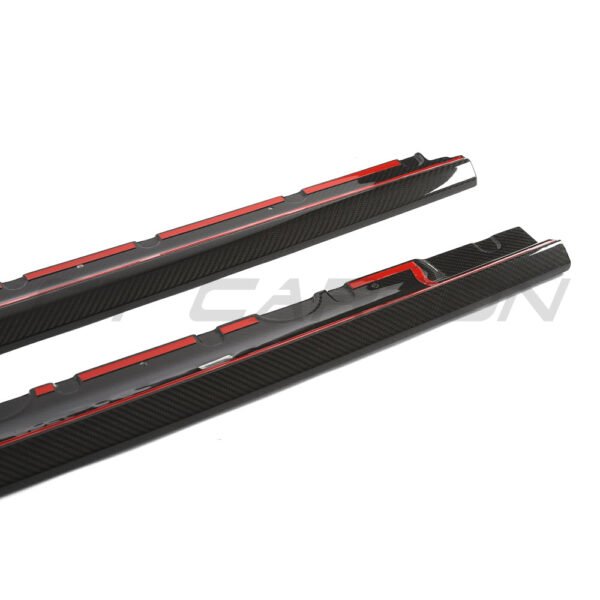 AUDI R8 V10 GEN 2.5 CARBON FIBRE SIDE SKIRTS - CT DESIGN - Image 9