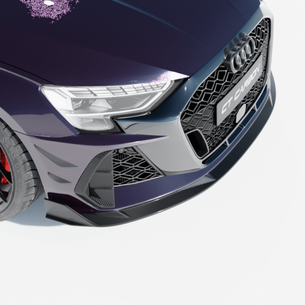 AUDI RS3 8Y 2025+ CARBON FIBRE SPLITTER - CT DESIGN - Image 3