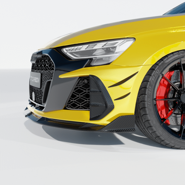 AUDI RS3 8Y 2025+ CARBON FIBRE SPLITTER - CT DESIGN - Image 4