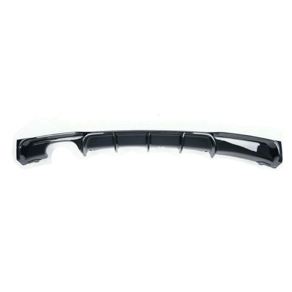 BMW 3 SERIES F30/F31 GLOSS BLACK LEFT EXHAUST DIFFUSER - MP STYLE - BLAK BY CT CARBON