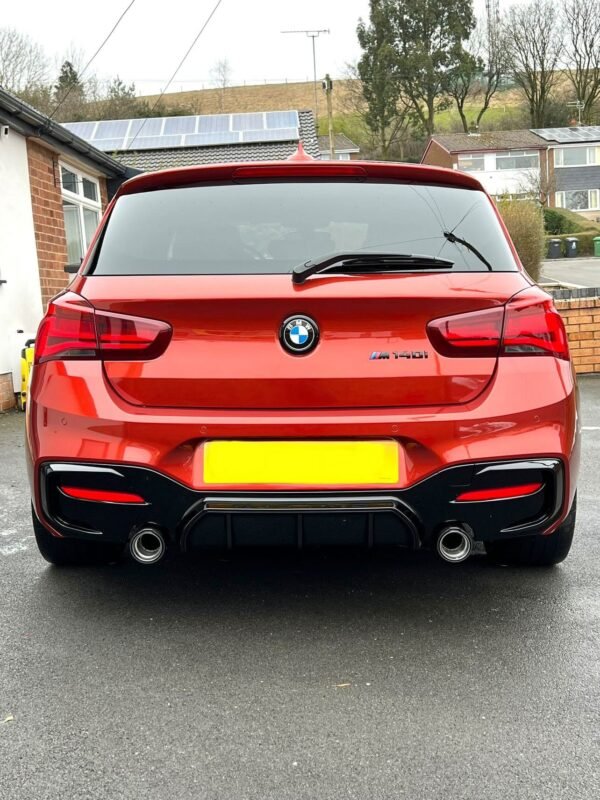 BMW F20/F21 1 SERIES LCI GLOSS BLACK DIFFUSER - Image 2