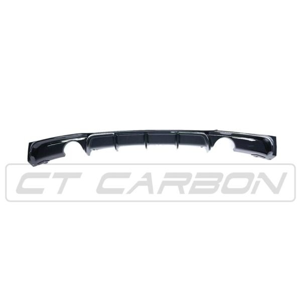 BMW 3 SERIES F30 GLOSS BLACK FULL KIT (DUAL EXHAUST) - MP STYLE - BLAK BY CT CARBON - Image 8