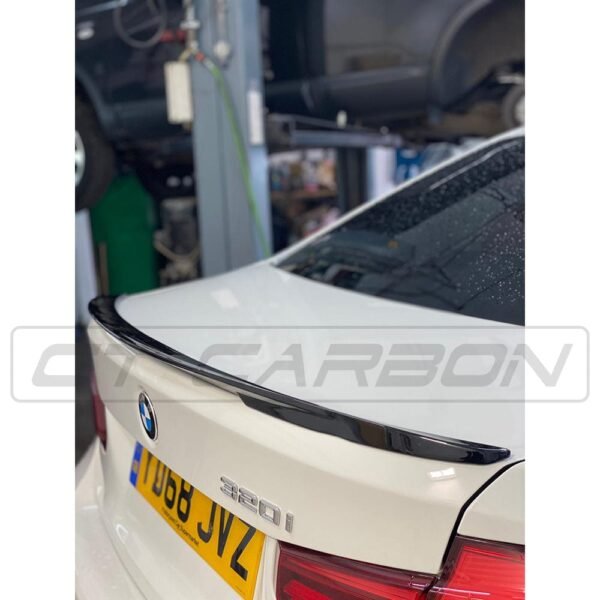 BMW 3 SERIES F30 GLOSS BLACK FULL KIT (DUAL EXHAUST) - MP STYLE - BLAK BY CT CARBON - Image 3