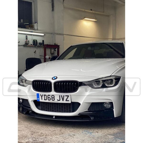 BMW 3 SERIES F30 GLOSS BLACK FULL KIT (DUAL EXHAUST) - MP STYLE - BLAK BY CT CARBON - Image 5