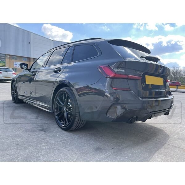 BMW 3 SERIES G20 GLOSS BLACK FULL KIT (ROUND EXHAUST) - MP STYLE - BLAK BY CT CARBON - Image 7