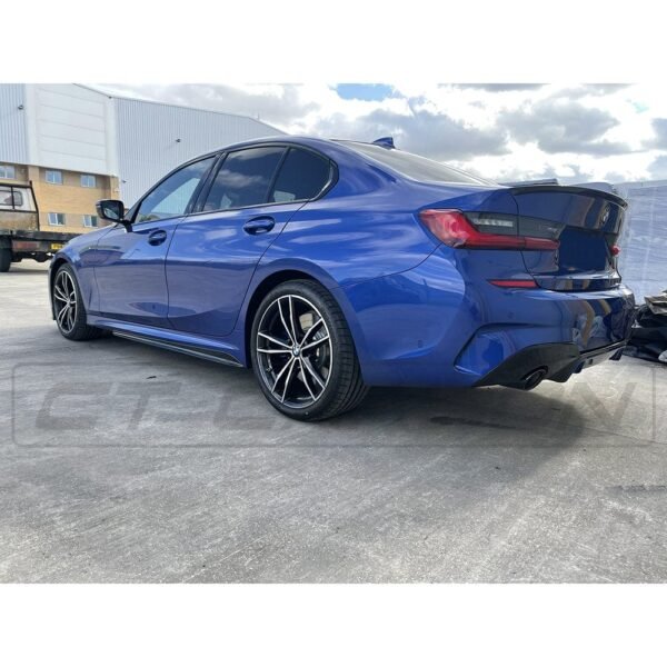 BMW 3 SERIES G20 GLOSS BLACK FULL KIT (ROUND EXHAUST) - MP STYLE - BLAK BY CT CARBON - Image 3