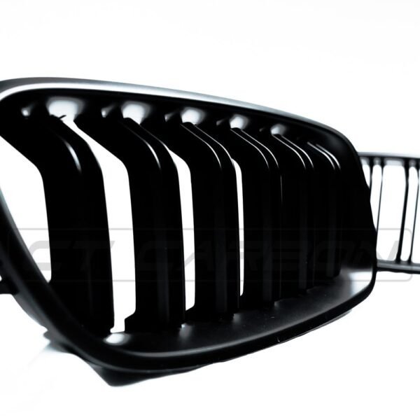BMW 3 SERIES F30/F31 MATTE BLACK DOUBLE SLAT GRILLES - Image 5