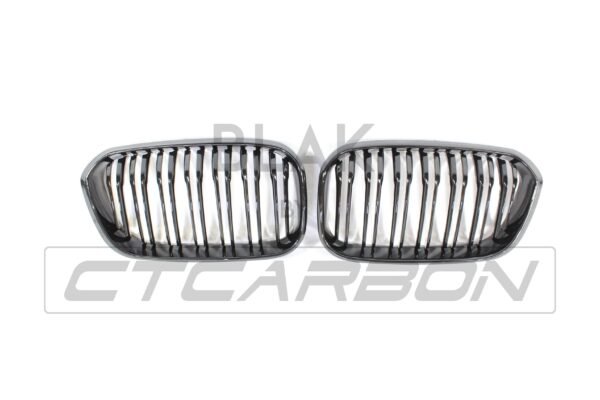 BMW F20 1 SERIES LCI DOUBLE SLAT GLOSS BLACK GRILLES - Image 8
