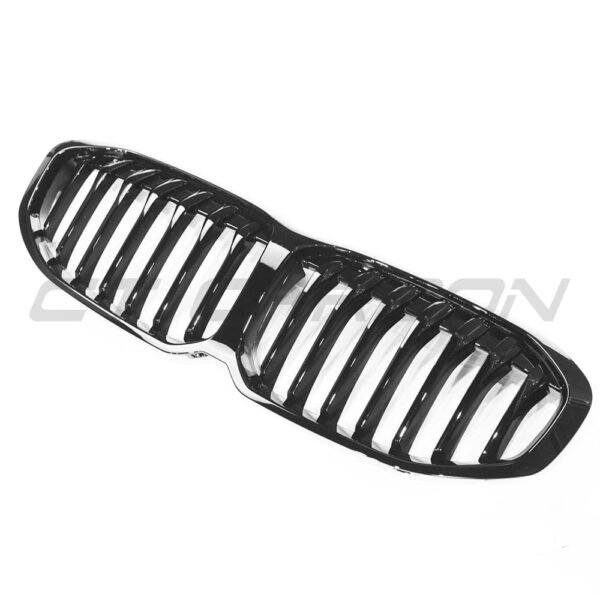 BMW F40 1 SERIES GLOSS BLACK SINGLE SLAT GRILLE - BLAK BY CT CARBON - Image 3