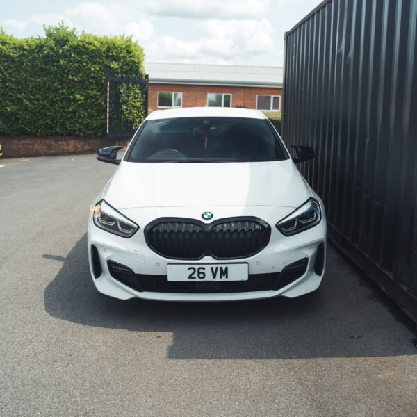 BMW F40 1 SERIES GLOSS BLACK SINGLE SLAT GRILLE - BLAK BY CT CARBON - Image 9