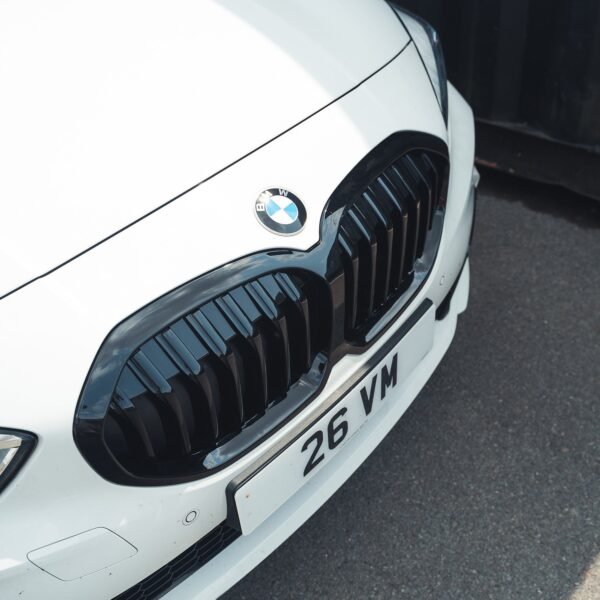 BMW F40 1 SERIES GLOSS BLACK SINGLE SLAT GRILLE - BLAK BY CT CARBON - Image 10