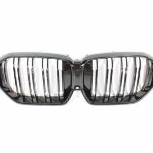 BMW G06 X6 DOUBLE SLAT BLACK GRILLES - BLAK BY CT CARBON