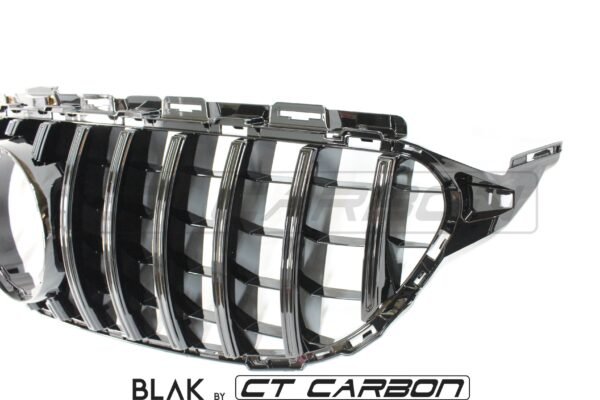 MERCEDES W205 C63 AMG 2014-2018 AMG GT BLACK GRILLE (WITH CAMERA) - Image 6