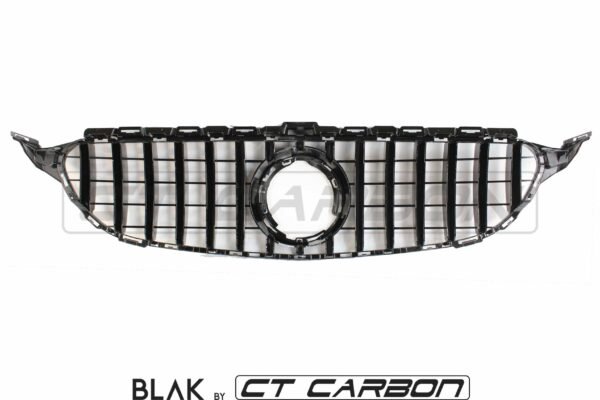 MERCEDES W205 C63 AMG 2014-2018 AMG GT BLACK GRILLE (WITHOUT CAMERA) - Image 7