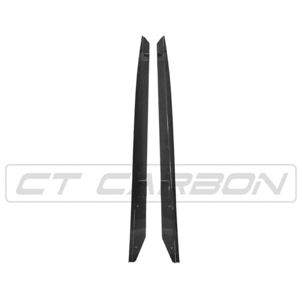 BMW 2 SERIES F22/F23 GLOSS BLACK SIDE SKIRTS - MP STYLE - BLAK BY CT CARBON - Image 2
