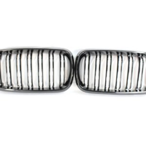 BMW X5M/X6M F16 & F15 DOUBLE SLAT GRILLES - BLAK BY CT CARBON