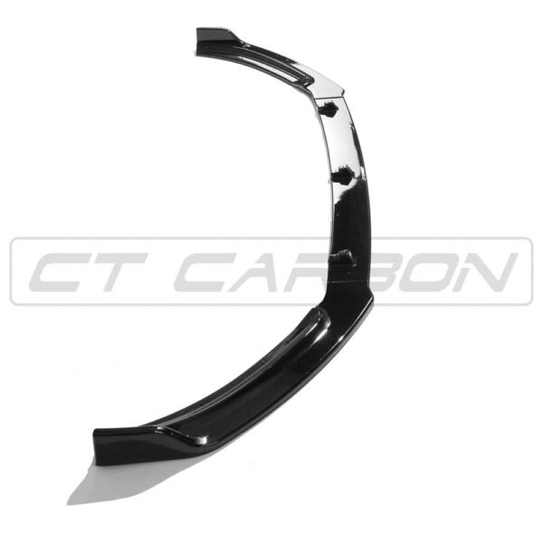 VOLKSWAGEN POLO MK6 2017-2020 GLOSS BLACK SPLITTER - Image 5