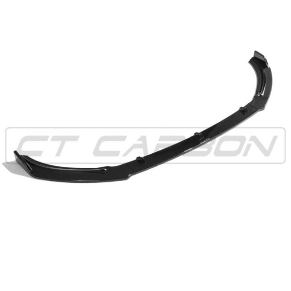 VOLKSWAGEN POLO MK6 2017-2020 GLOSS BLACK SPLITTER - Image 3