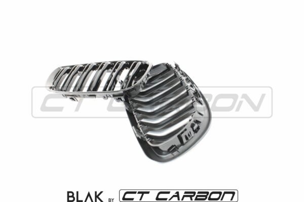 BMW M3 / 3 SERIES E92/E93 DOUBLE SLAT BLACK GRILLES - BLAK BY CT CARBON - Image 8