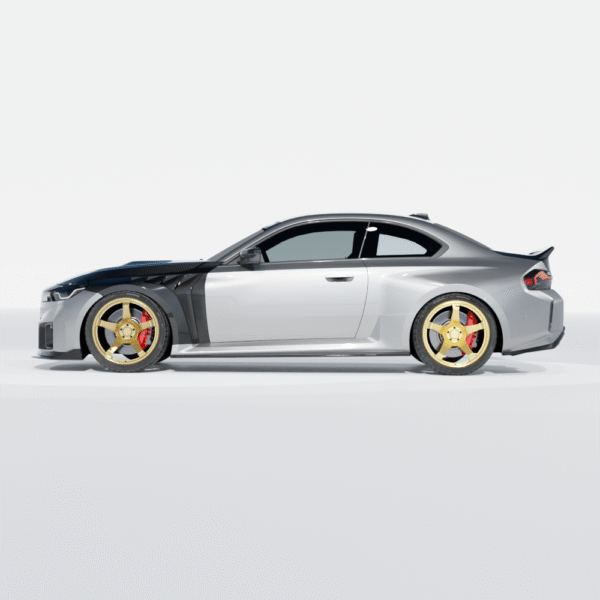 BMW G87 M2 CARBON FIBRE FRONT FENDERS/WINGS - CT DESIGN - Image 3