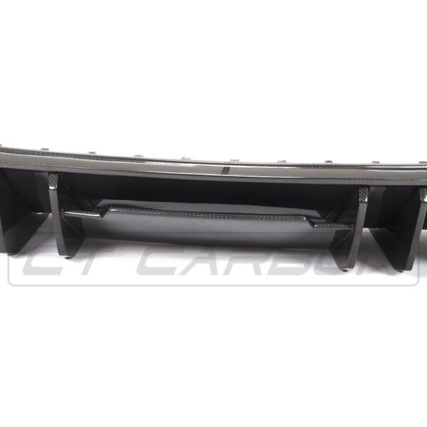 AUDI R8 V10 GEN 2 CARBON FIBRE DIFFUSER - V STYLE - Image 7