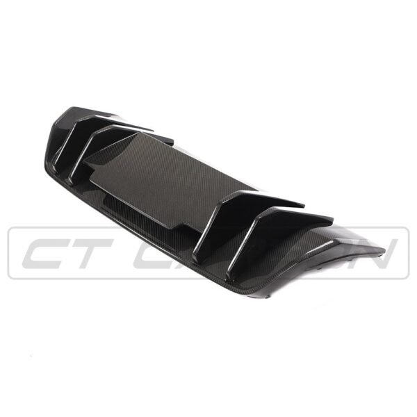 AUDI R8 V10 GEN 2 CARBON FIBRE DIFFUSER - V STYLE - Image 9