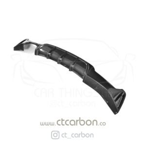BMW F32, F33 & F36 4 SERIES CARBON FIBRE DIFFUSER - MP STYLE - TWIN EXHAUST