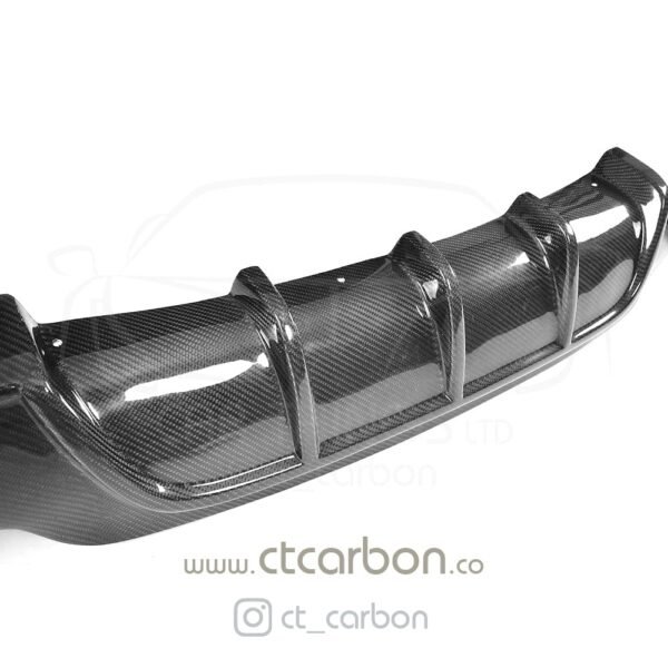 BMW F32, F33 & F36 4 SERIES CARBON FIBRE DIFFUSER - MP STYLE - TWIN EXHAUST - Image 12