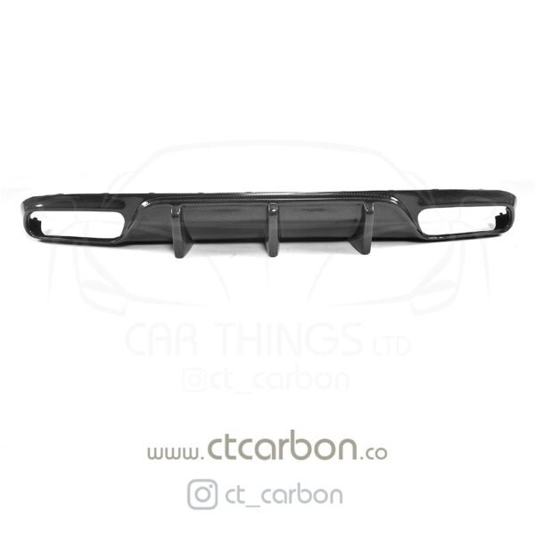MERCEDES W205 C63 & C63 COUPE 2DR CARBON DIFFUSER - OEM+ CT STYLE - Image 8