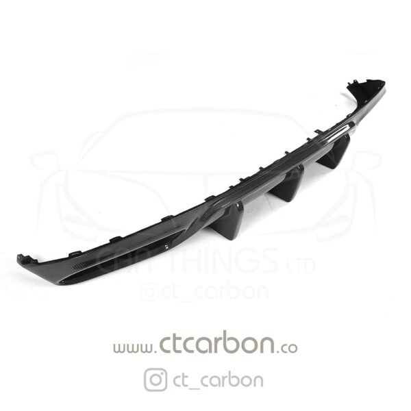 MERCEDES W205 C63 & C63 COUPE 2DR CARBON DIFFUSER - OEM+ CT STYLE - Image 10