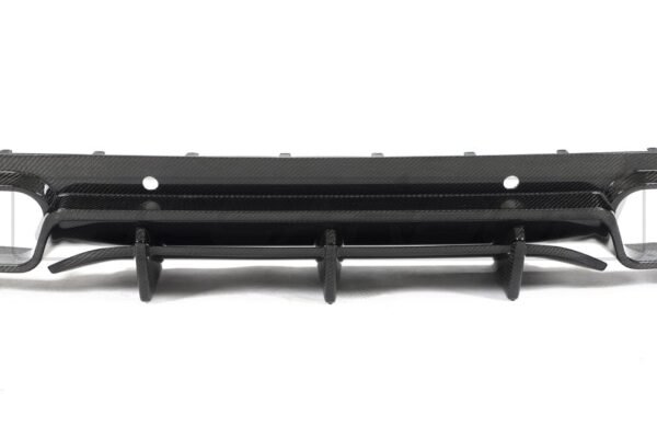 MERCEDES W205 C63 FACELIFT COUPE/CONVERTIBLE 2DR CARBON FIBRE DIFFUSER - CT DESIGN - Image 9
