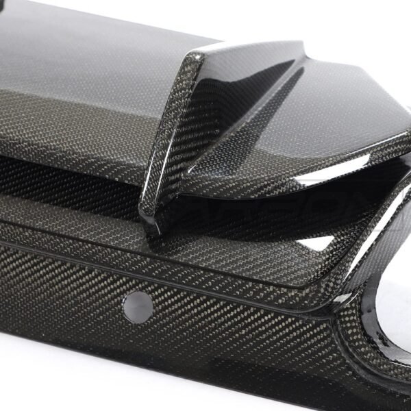 MERCEDES W205 C63 FACELIFT COUPE/CONVERTIBLE 2DR CARBON FIBRE DIFFUSER - CT DESIGN - Image 11