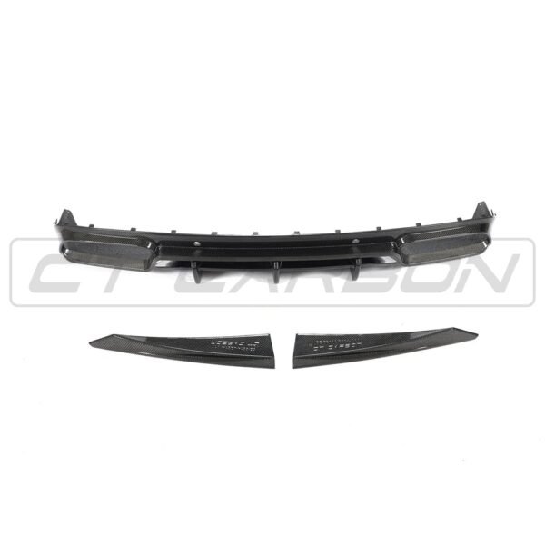 MERCEDES W205 C63 FACELIFT COUPE/CONVERTIBLE 2DR CARBON FIBRE DIFFUSER - CT DESIGN - Image 10