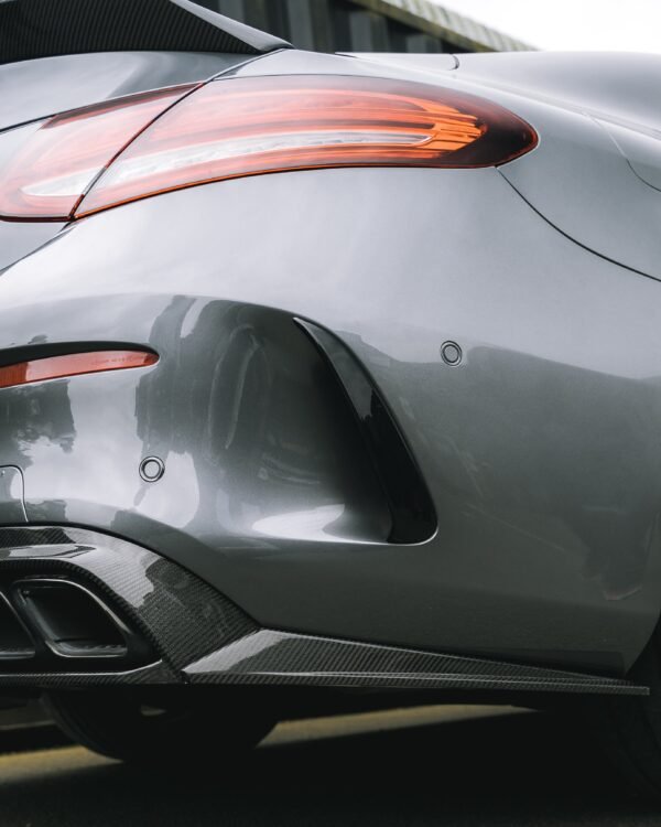 MERCEDES W205 C63 FACELIFT COUPE/CONVERTIBLE 2DR CARBON FIBRE DIFFUSER - CT DESIGN - Image 3