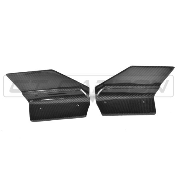 BMW F16 X6 CARBON FIBRE REAR BUMPER EXTENSIONS - Image 5