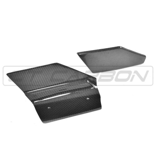 BMW F16 X6 CARBON FIBRE REAR BUMPER EXTENSIONS - Image 4