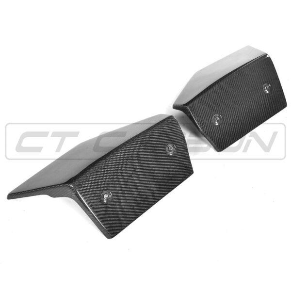 BMW F16 X6 CARBON FIBRE REAR BUMPER EXTENSIONS - Image 2