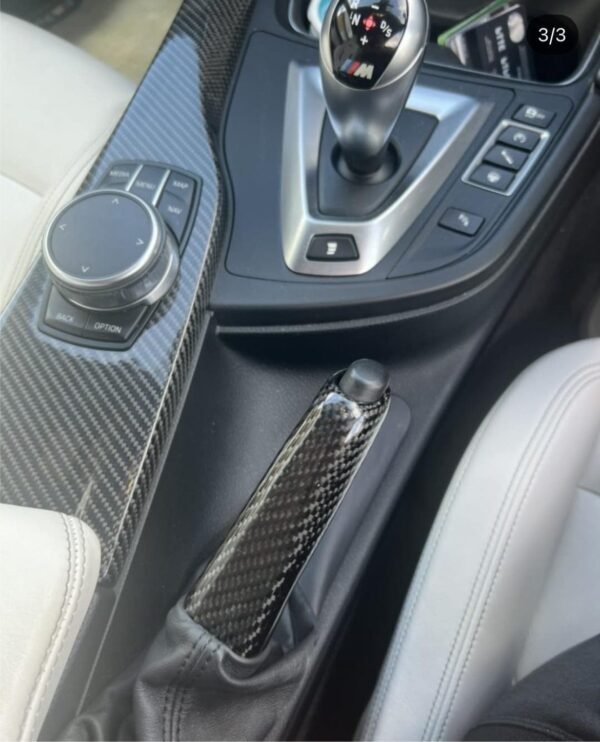 BMW Fxx CARBON FIBRE HAND BRAKE LEVER - Image 2