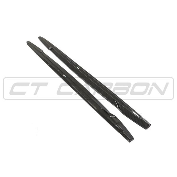 AUDI A3/S3 8Y 2020+ CARBON FIBRE SIDE SKIRTS - CT DESIGN - Image 4