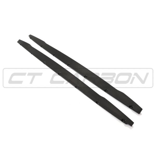 AUDI A3/S3 8Y 2020+ CARBON FIBRE SIDE SKIRTS - CT DESIGN - Image 7