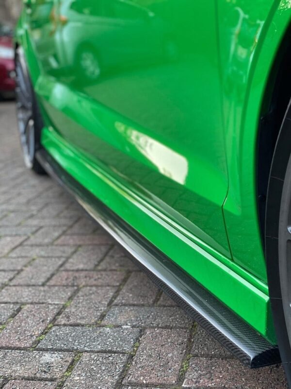 AUDI A3/S3/RS3 8V SALOON CARBON FIBRE SIDE SKIRTS - Image 2