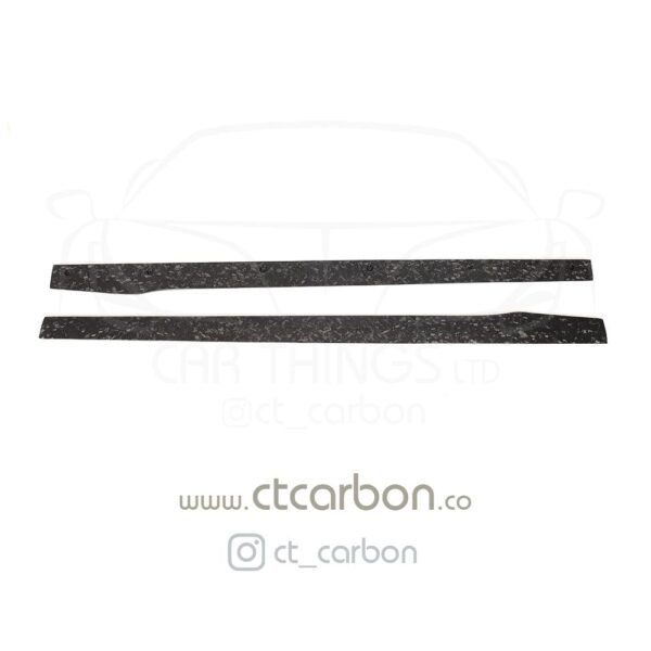 MERCEDES C63/C63S W205 COUPE & SALOON FORGED CARBON FIBRE SIDE SKIRTS - D STYLE - Image 7
