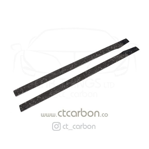 MERCEDES C63/C63S W205 COUPE & SALOON FORGED CARBON FIBRE SIDE SKIRTS - D STYLE - Image 5