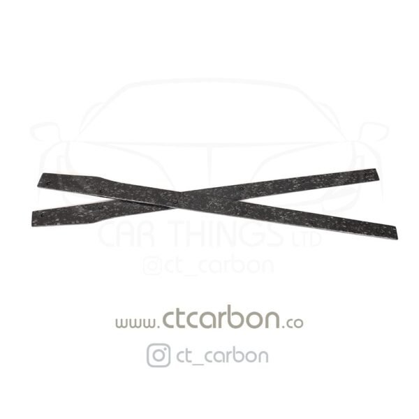 MERCEDES C63/C63S W205 COUPE & SALOON FORGED CARBON FIBRE SIDE SKIRTS - D STYLE - Image 13