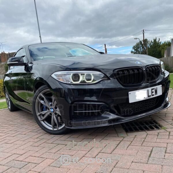 BMW 2 SERIES F22 & F23 M SPORT CARBON FRONT LIP SPLITTER - OEM + CT DESIGN - Image 4